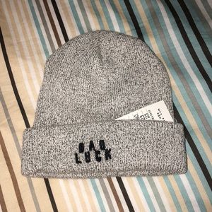 Gray “Bad Luck” beanie!